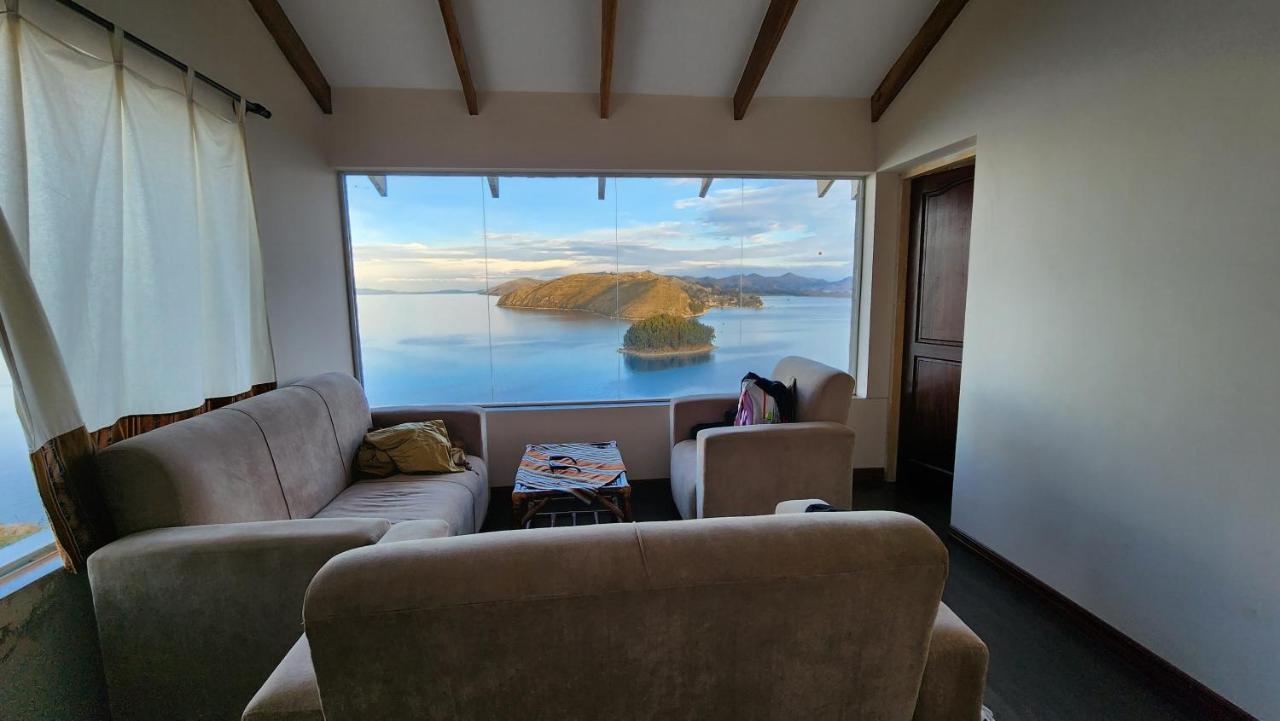 Inti Illimani Lodge Comunidad Yumani Exteriör bild