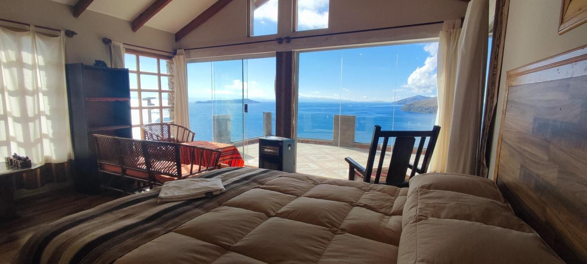Inti Illimani Lodge Comunidad Yumani Exteriör bild