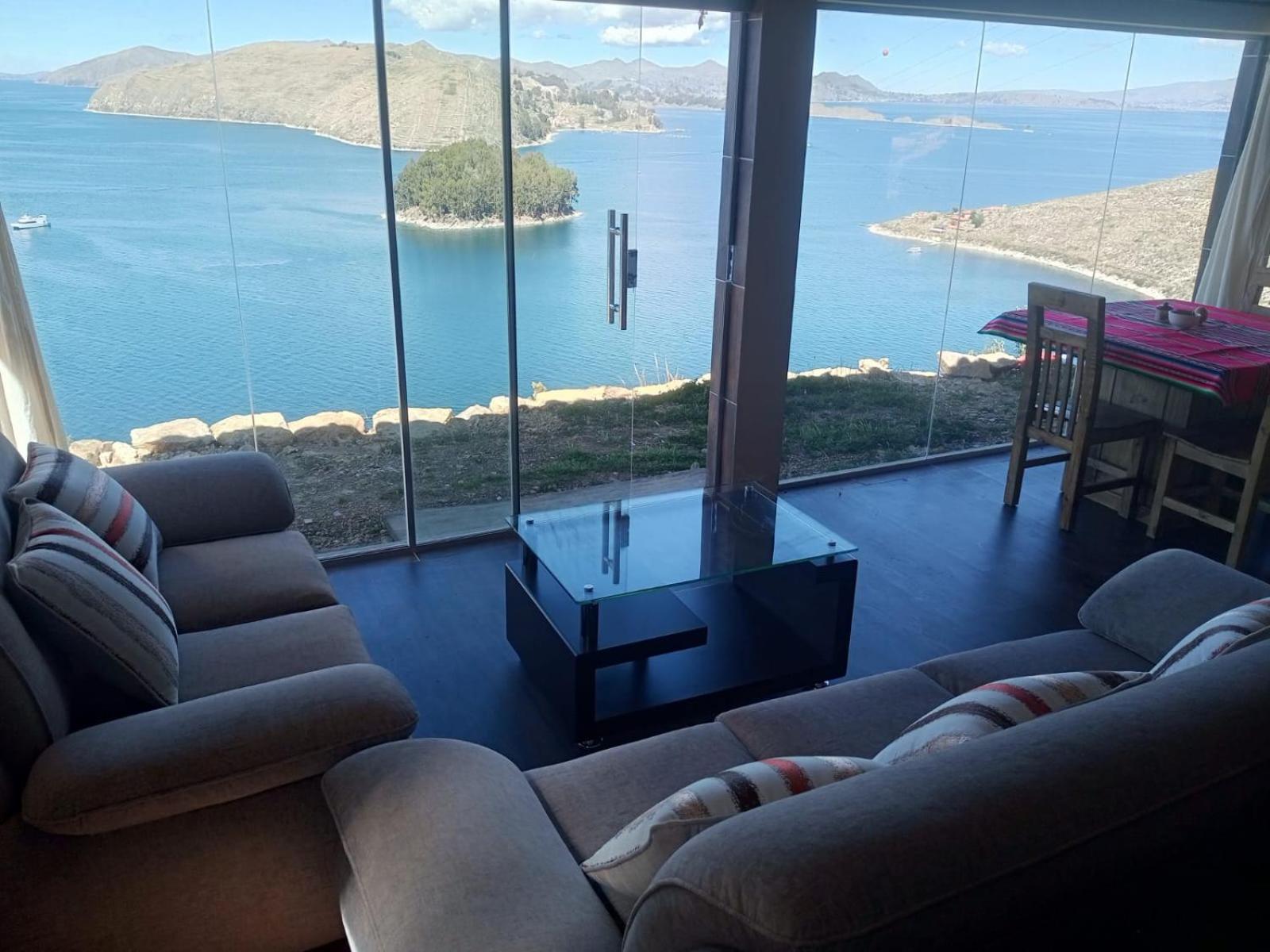 Inti Illimani Lodge Comunidad Yumani Exteriör bild